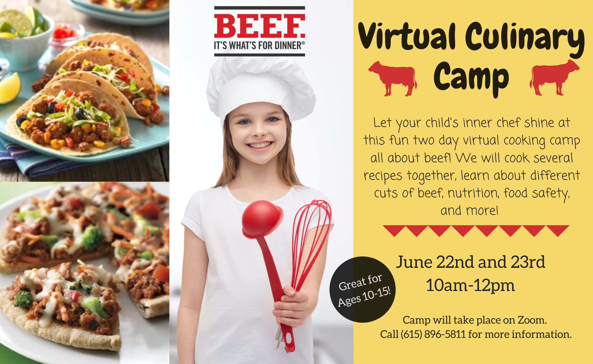 Youth Culinary Camp Registration